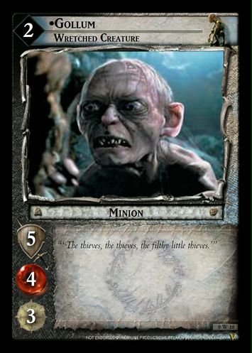 LotR TCG Wiki: Gollum, Skulker (11R42)