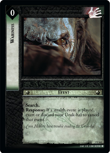 LotR TCG Wiki: Gollum, Stinker (T) (5R25T)