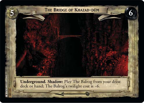 The Fellowship of the Ring “The Bridge of Khazad-Dum” (2001