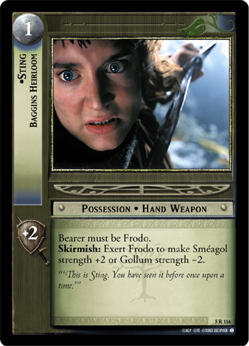 Smeagol, Slinker (5R29) - LOTR-TCG Wiki