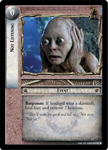 LotR TCG Wiki: Smeagol, Old Noser (P) (0P18)