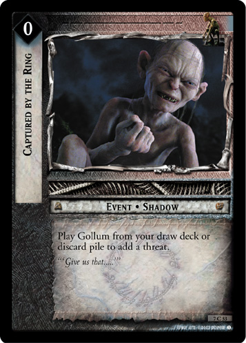 LotR TCG Wiki: Smeagol, Old Noser (P) (0P18)