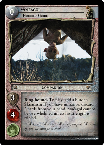 Smeagol, Slinker (5R29) - LOTR-TCG Wiki