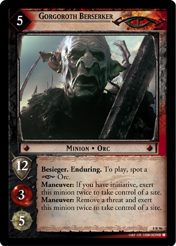 LotR TCG Wiki: Shagrat, Captain of Cirith Ungol (10R99)