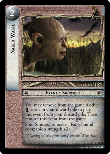 LotR TCG Wiki: Gollum, Stinker (T) (5R25T)