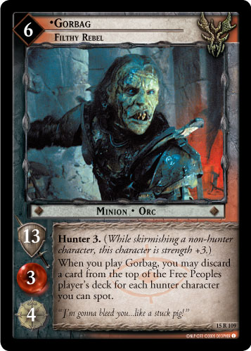 LotR TCG Wiki: Orc Reaper (13C116)