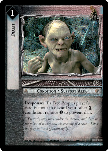 LotR TCG Wiki: Gollum, Vile Creature (7C59)