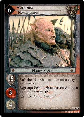 LotR TCG Wiki: Gollum, Skulker (11R42)