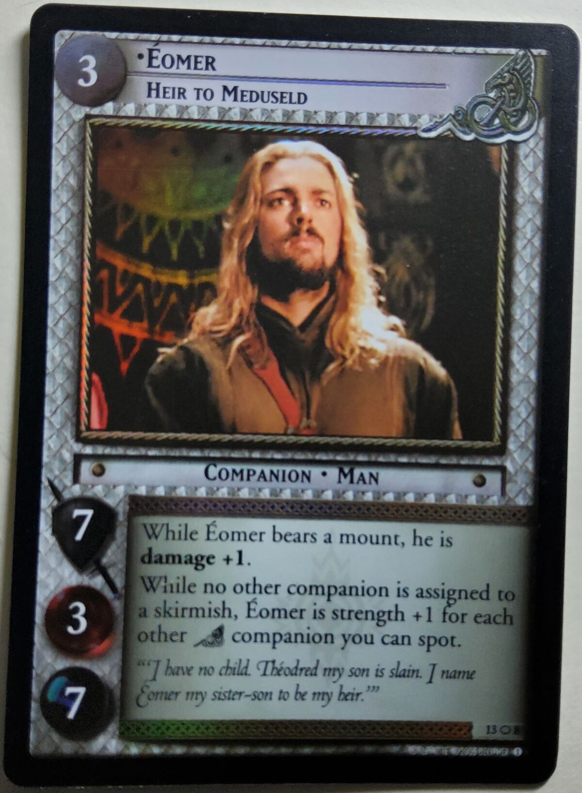 Eomer, Heir to Meduseld (13O8) - LOTR-TCG Wiki