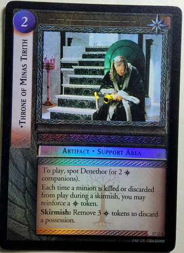 Throne of Minas Tirith (17O3) - LOTR-TCG Wiki