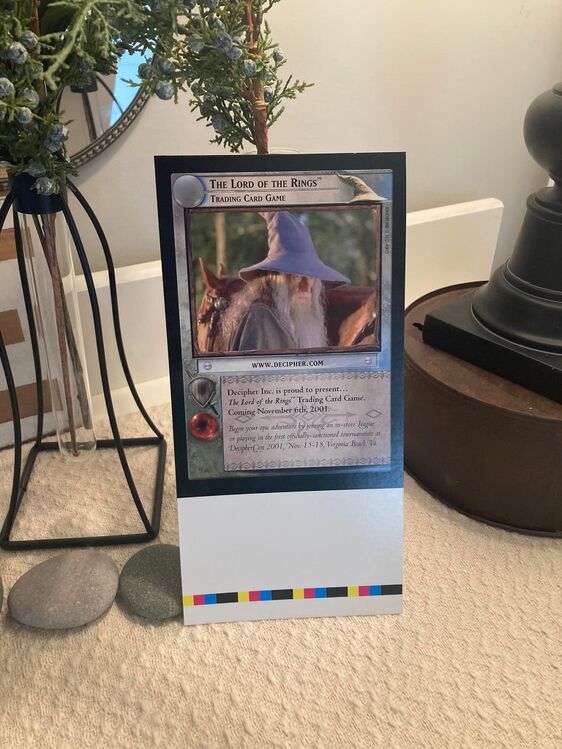 Test print for The Lord of the Rings, Trading Card Game (0M1)￼START_WIDGET"'-77805c2add89cdacEND_WIDGET